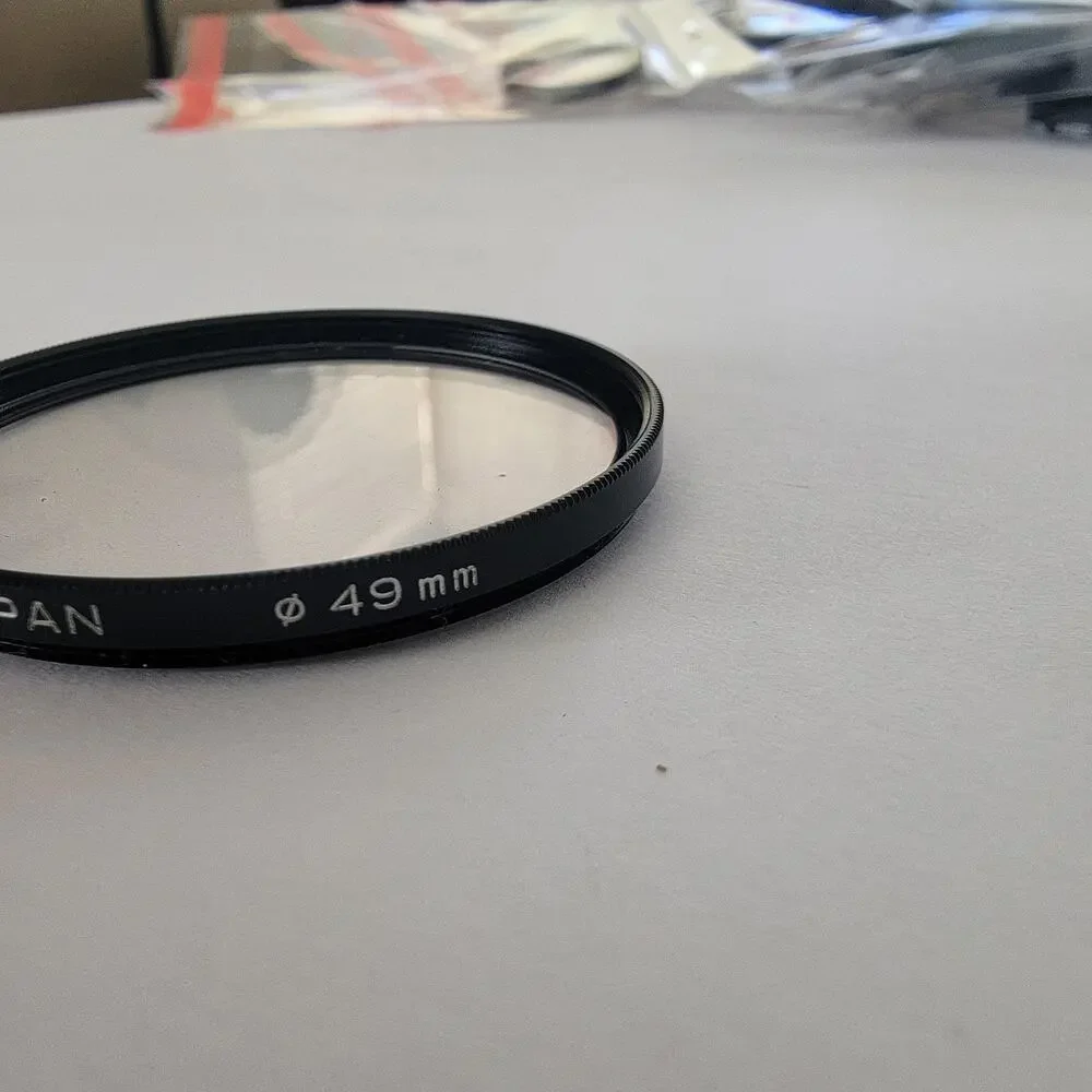 Minolta AC L 35 (UV) Black Camera Lens Filter Made In Japan Non-Reflex
